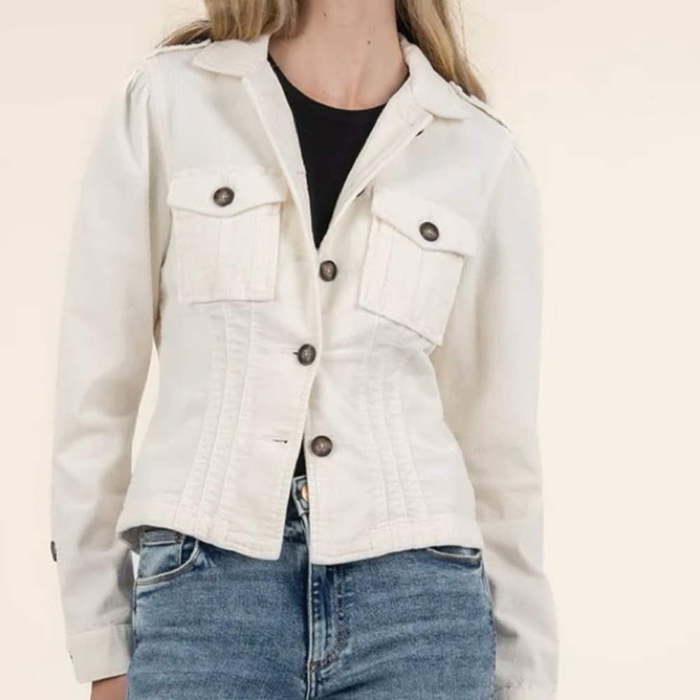 Kut from the Kloth Cream Jacket